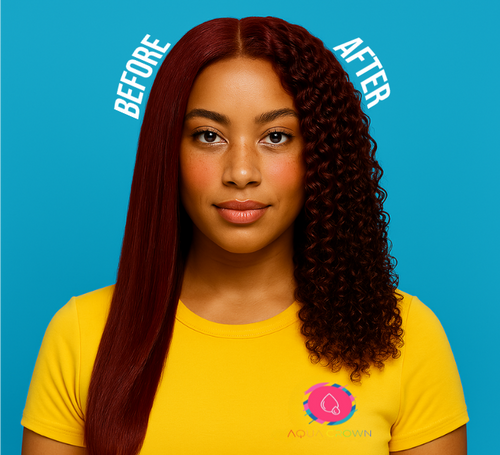 MAKE IT RAIN™ Smart Hair Spritzer by Aqua Crown - The Original Crown Care™ for Natural, Curly, & Textured Hair